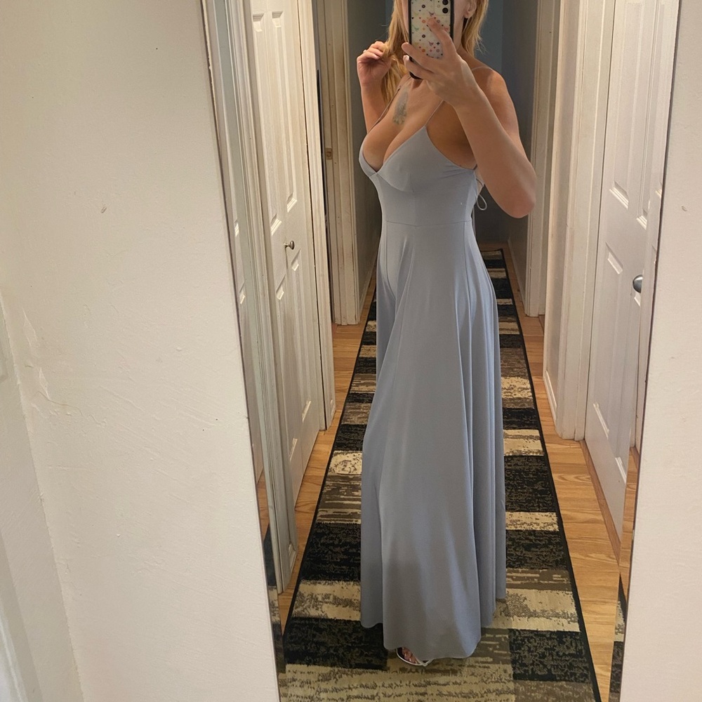 🤫 SILENCE & NOISE wide leg semi formal romper Size S